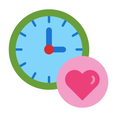 Yaşam Boyutu Düz Simge Tasarımı