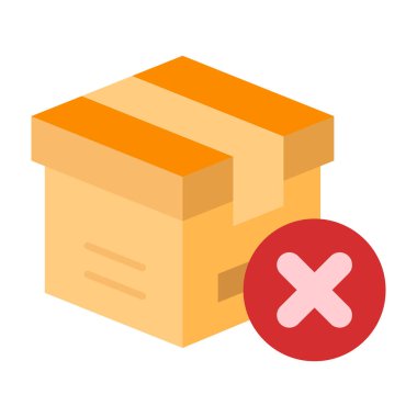 Düz Simge Tasarımı Reddet