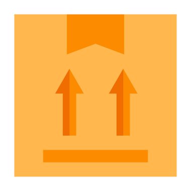 Bu Yan Düz Simge Tasarımı