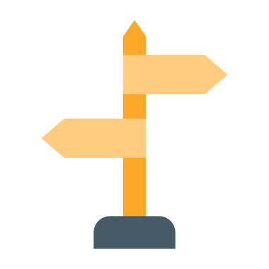 Yönetmen Düz Simge Tasarımı