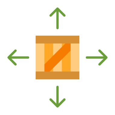 Düz Simge Tasarımı Zorla