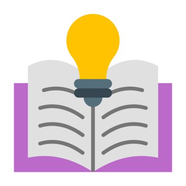 Bilgi Düz Simgesi Tasarımı