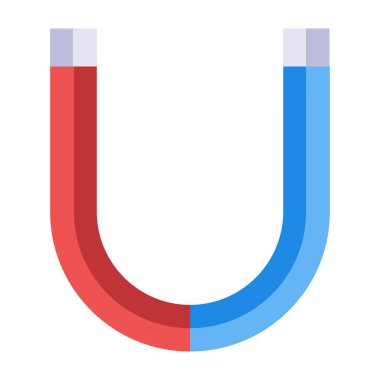 Manyetik Düz Simge Tasarımı