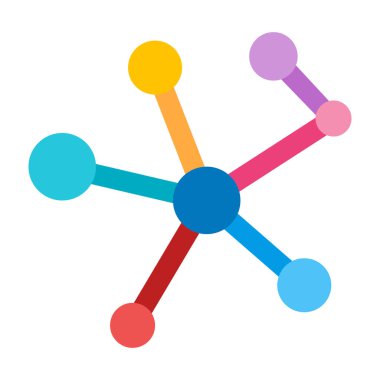 Nükleer Düz Simge Tasarımı