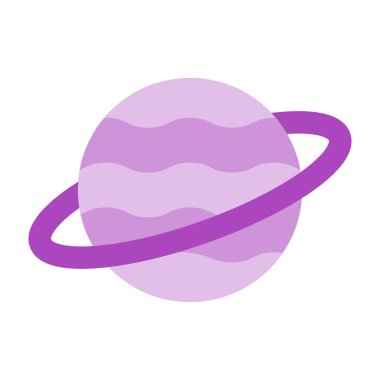 Düz Simge Tasarımı Gezegeni