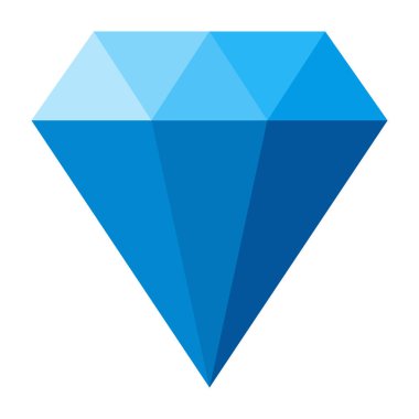 Gem Düz Simge Tasarımı