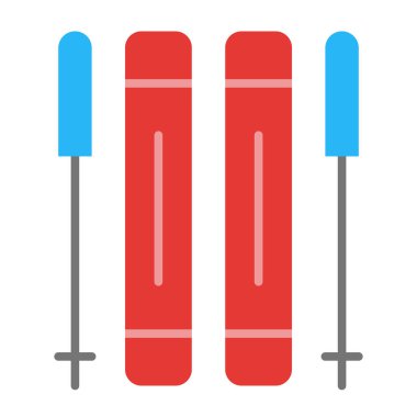 Kayak Düz Simgesi Tasarımı