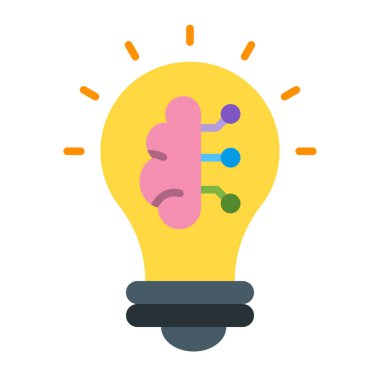 Yenilik Düz Simge Tasarımı