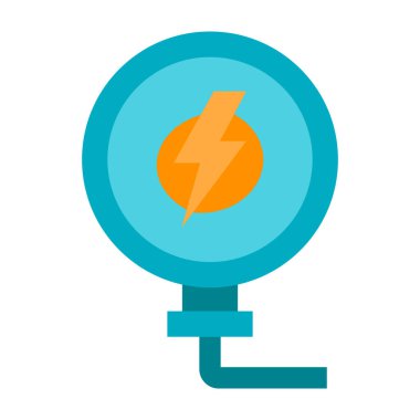 Kablosuz Şarj Düz Simge Tasarımı