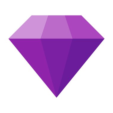 Elmas düz simgesi tasarım