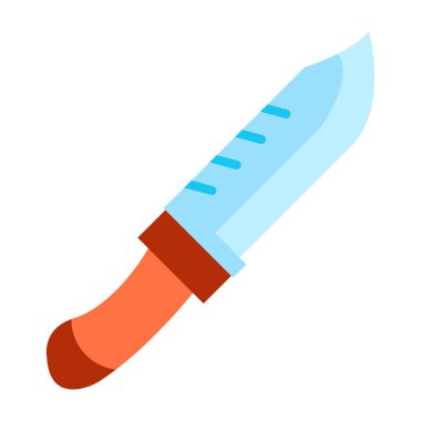 Bıçak düz simgesi tasarım