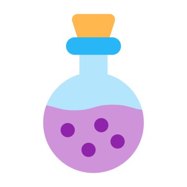 İksir Düz Simgesi Tasarımı