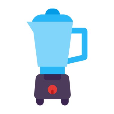 Blender Düz Simge Tasarımı