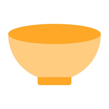 Bowl Düz Simge Tasarımı