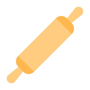 Rolling Pins Düz Simge Tasarımı