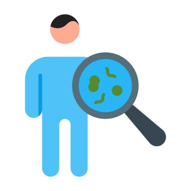 Teşhis Düz Simgesi Tasarımı