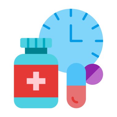 Dose Düz Simge Tasarımı