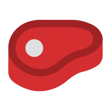 Et Düz Simgesi Tasarımı