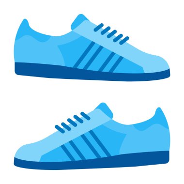 Ayakkabı Düz Simgesi Tasarımı