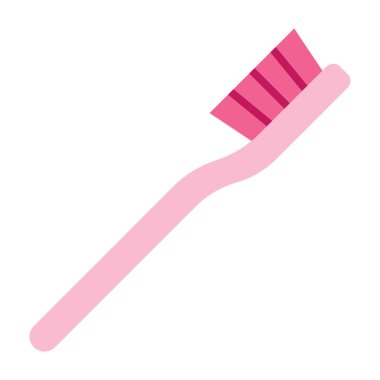 Diş fırçası Düz Simge Tasarımı