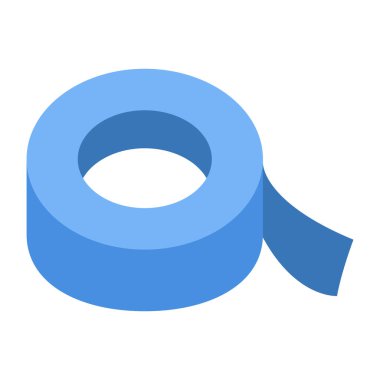 Elektrik Teybi Düz Simge Tasarımı