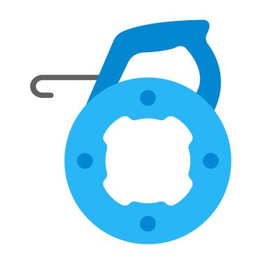 Balık Teybi Düz Simge Tasarımı