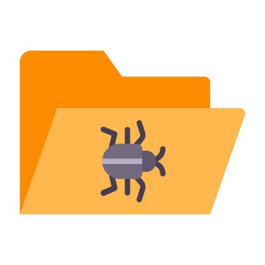 Hata Sorunu Düz Simge Tasarımı