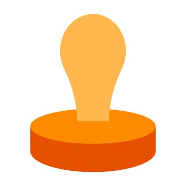 Pullu Düz Simge Tasarımı