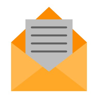 Harf Düz Simgesi Tasarımı