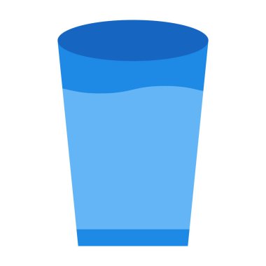 Cam Düz Simge Tasarımı