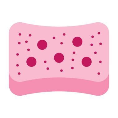 Sünger Düz Simgesi Tasarımı