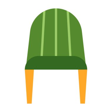 Sandalye düz simgesi tasarım