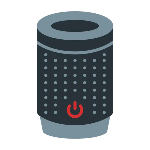 Akıllı Hava Temizleyici Düz Simge Tasarımı