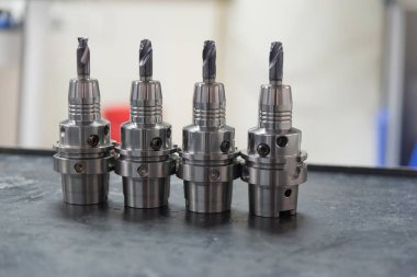 Değirmen ve döndürme makineleri için CNC araçları, son değirmen ve matkapları tutmak için, Tollholders, HSK-A 63, makine işleme için Tool Holder; metal çalışma