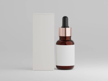 Beyaz arka planda siyah kapaklı ve boş etiketli kokulu cam mum.