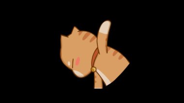 Canlandırılmış Sinirli Kedi 4k