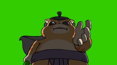 Sumo Kedi Dövüş Animasyonu