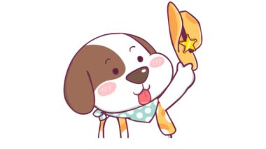 Şerif Beagle Karşılama Animasyonu