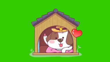 Kovboy Beagle Şerif Animasyon - Köpek Kostümü Giyen
