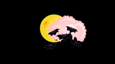 Cadılar Bayramı temalı animasyon: Kediden Yarasa Dönüşümü 