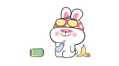 Animasyon Tavşanı Sarhoş Olmaktan Yeni Kurtarıldı