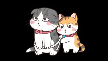 Animasyon Kedi Ölçü Bel Boyutu 