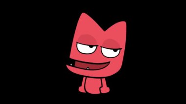 Canlandırılmış Eğlenceli Hayalet Huysuzluktan Gülümseyen Ruh haline