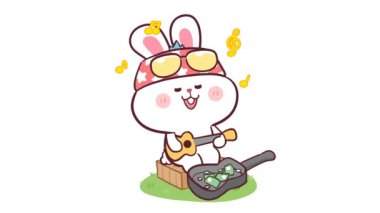 Canlı Tavşan Gitar Çalıyor