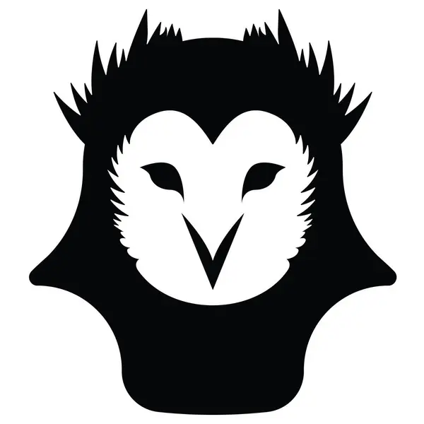 Logo Tasarım Serisi - Baykuş Kafası