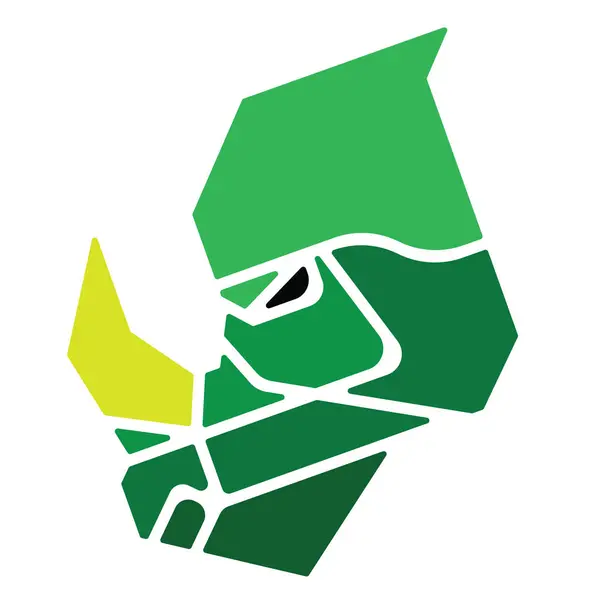 Logo Tasarım Serisi - Gergedan Baş Logosu