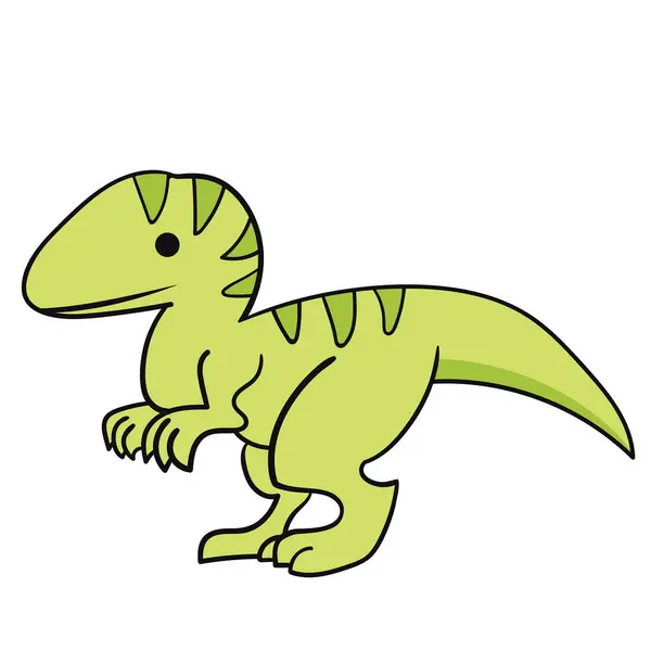 Vektör Tasarım Serisi - Bebek Raptor 