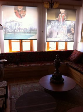 Mazgit, Priştine, Kosova - 20 Ağustos 2011: Kosova sahasında Sultan I. Murad 'ın Mezarı Müzesi.