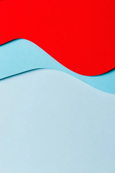 Αφηρημένο Χρωματιστό Χαρτί Υφή Φόντο Minimal Paper Cut Style Σύνθεση — Φωτογραφία Αρχείου