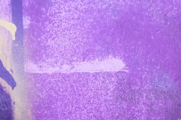 Грязные Мазки Пятна Старой Покрашенной Стене Фиолетовый Бежевый Белый Цвет — стоковое фото